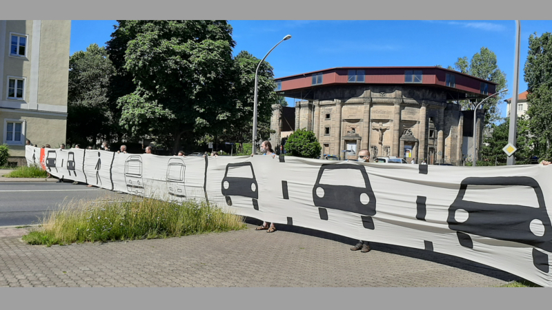 Petition gegen monsterbreite Nürnberger Straße knackt 2.000er Marke © ADFC Dresden