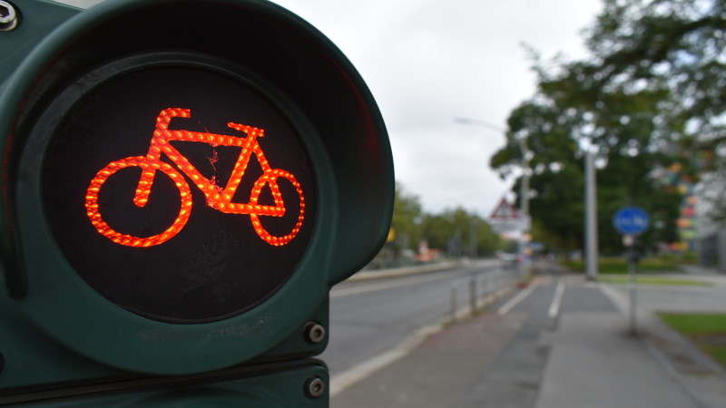 Altstadt: Mehr Sicherheit für Radfahrende und Fußgänger Straßburger Platz/Ecke Güntzstraße  Foto: MeiDresdende Mike Schiller