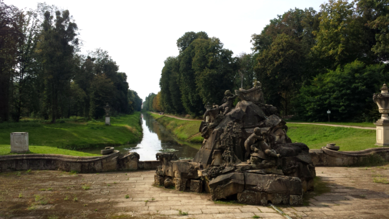 Kanal unterhalb des Fasanenschlösschens zum Schloßteich Moritzburg ©MeiDresden.de