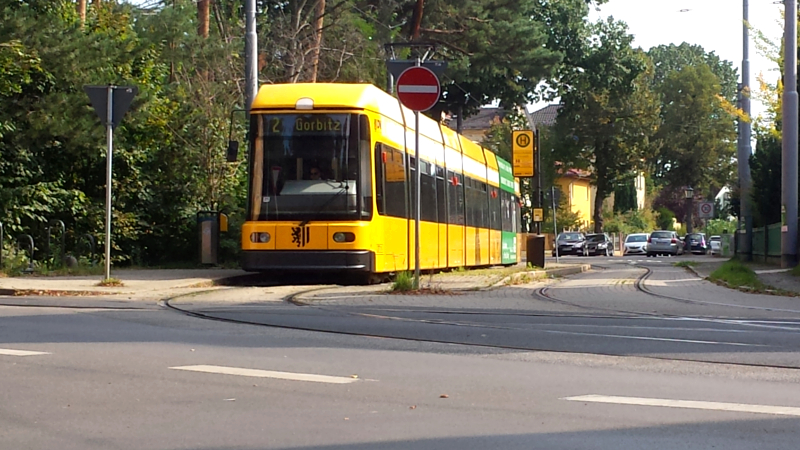 Straßenbahngleisschleife im Dresdner Osten kann erneuert werden ©MeiDresden.de/ Frank Loose