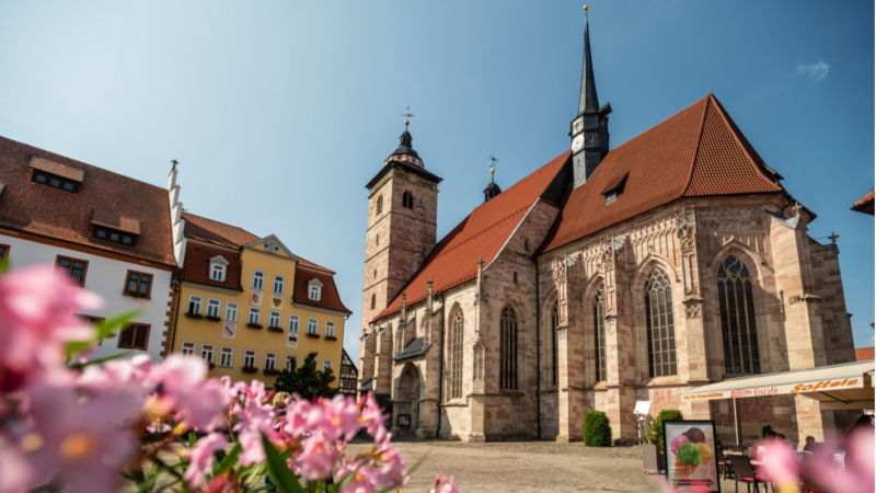 Die spätgotische Stadtkirche St. Georg wurde im Jahr 1500 geweiht. ©djd/Schmalkalden/Dominik Ketz