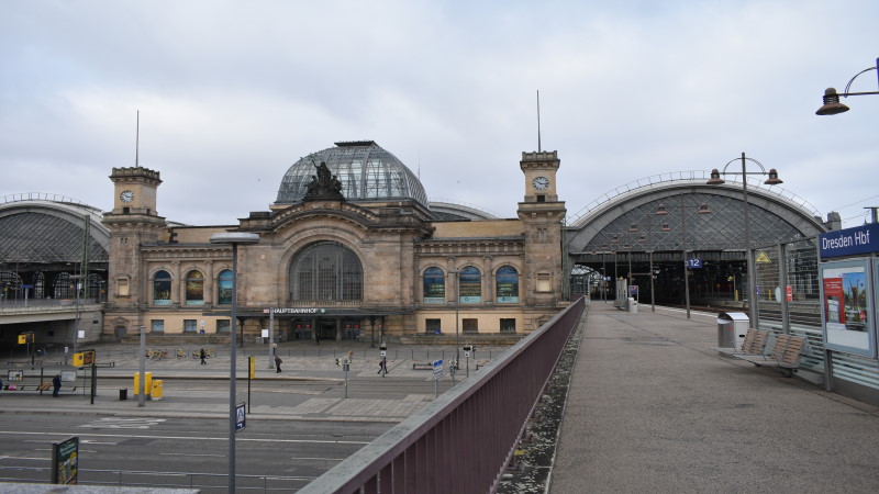 Dresdner Hauptbahnhof: Dachsanierung könnte im Frühjahr starten!  Foto: © MeiDresden.de