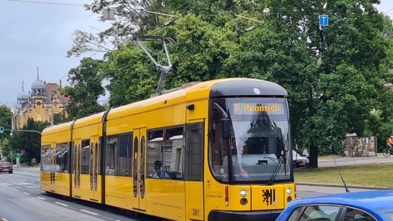 Am kommenden Wochenende wird auf der Kesselsdorfer Straße eine Weiche im Gleisnetz der Straßenbahn repariert. ©MeiDresden.de