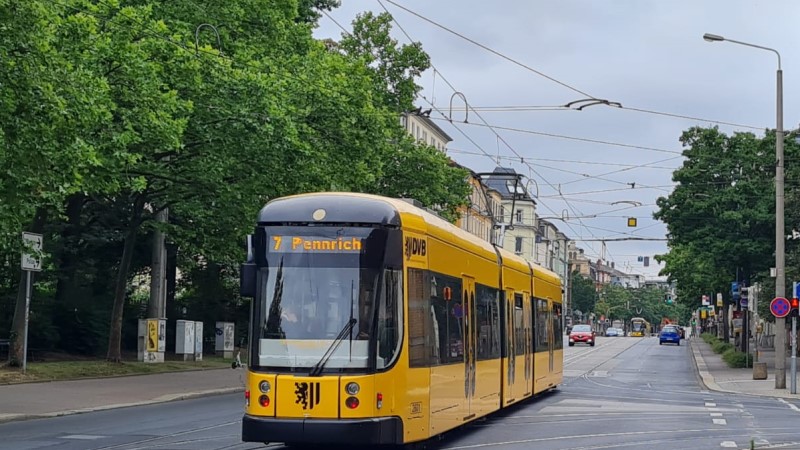 Am kommenden Wochenende wird auf der Kesselsdorfer Straße eine Weiche im Gleisnetz der Straßenbahn repariert. ©MeiDresden.de