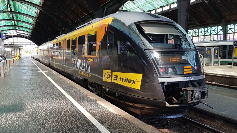 Trilex im Bahnhof Görlitz  © MeiDresden.de