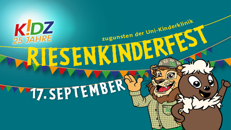 K!DZ Riesenkinderfest Plakat ©Zoo Leipzig