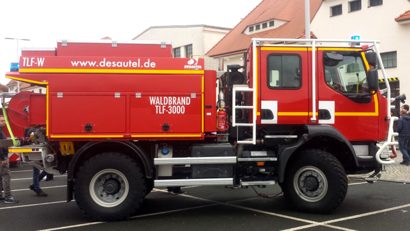 Waldbrand-TLF der Feuerwehr Stuttgart ©MeiDresden.de/Frank Loose
