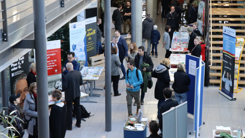 Fachkräftemesse des Landkreises Meißen am 27. Dezember 2022 im BSZ Meißen ©Landratsamt Meißen, Anja Schmiedgen-Pietsch