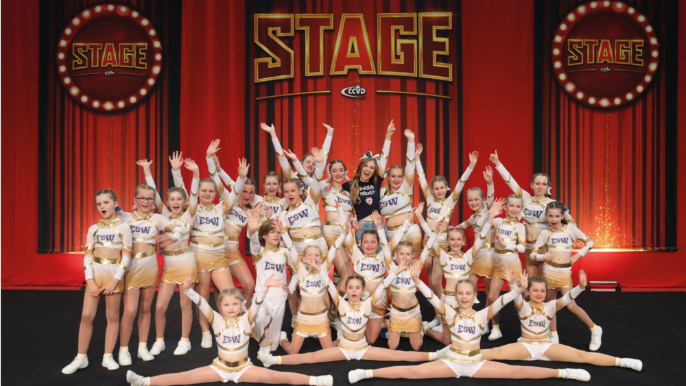 ESW- Cheerleader mit überragendem 2. Platz in Auerbach © Eissport Weißwasser e.V.