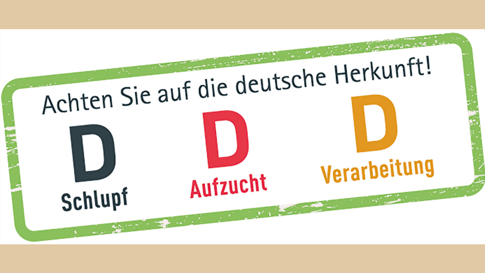 Beim Einkauf sollte man auf die deutsche Herkunft des Geflügelfleischs achten, zu erkennen an den "D"s auf der Verpackung. Diese stehen für eine streng kontrollierte heimische Erzeugung nach hohen Standards für den Tier-, Umwelt- und Verbraucherschutz. Foto: DJD/wwwdeutsches-geflügelde