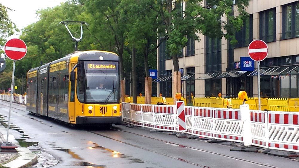 Buckelpiste ade: Die Blasewitzer und Loschwitzer Straße werden erneuert ©MeiDresden.de