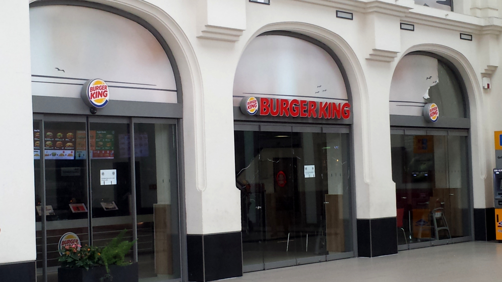 Burger King öffnet wieder im Hauptbahnhof ©MeiDresden.de