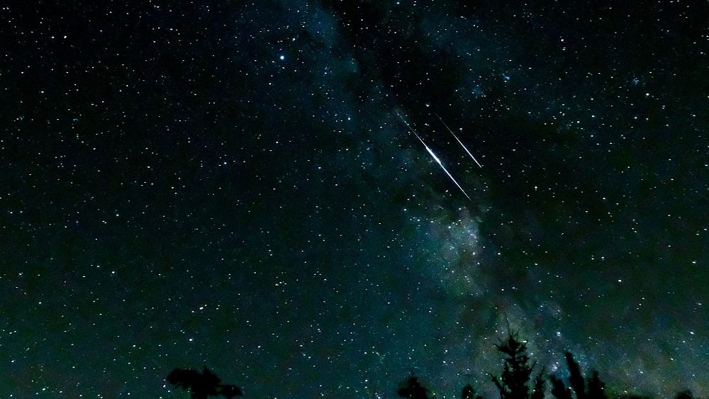 In der Nacht vom 21. auf den 22. Oktober erreicht der Sternschnuppenschauer der Orioniden seinen Höhepunkt. ©Symbolfoto(Pixabay)