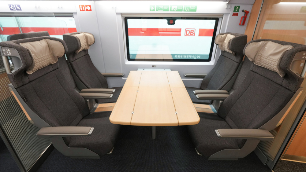 Neues ICE Innendesign 1 Klasse im ICE 3neo ©Deutsche Bahn AG/ Oliver Lang