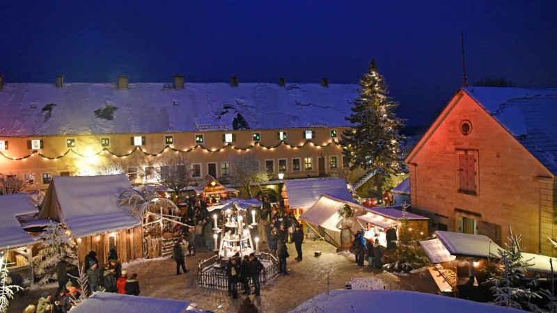 Weihnachtsmarkt Festung Königstein (Archivbild)  © Festung Knigstein gGmbH
