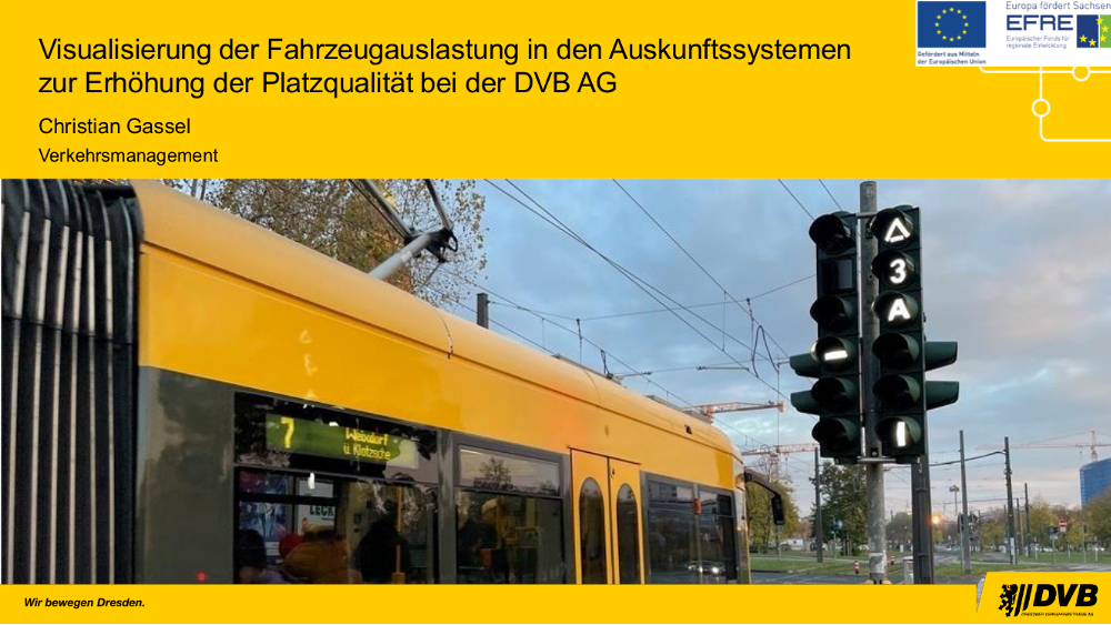 Schon vorher wissen, wie voll die Straßenbahn ist: Fahrplanauskunft ...