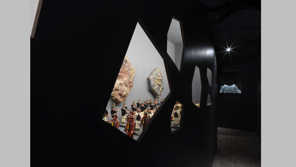 Bergbaulabyrinth Familienburg Scharfenstein Bergmannszug ©intheheadroom