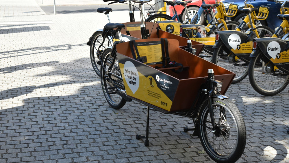 Immer mehr MOBI Stationen enstehen im Dresdner Stadtgebiet ©MeiDresden.de