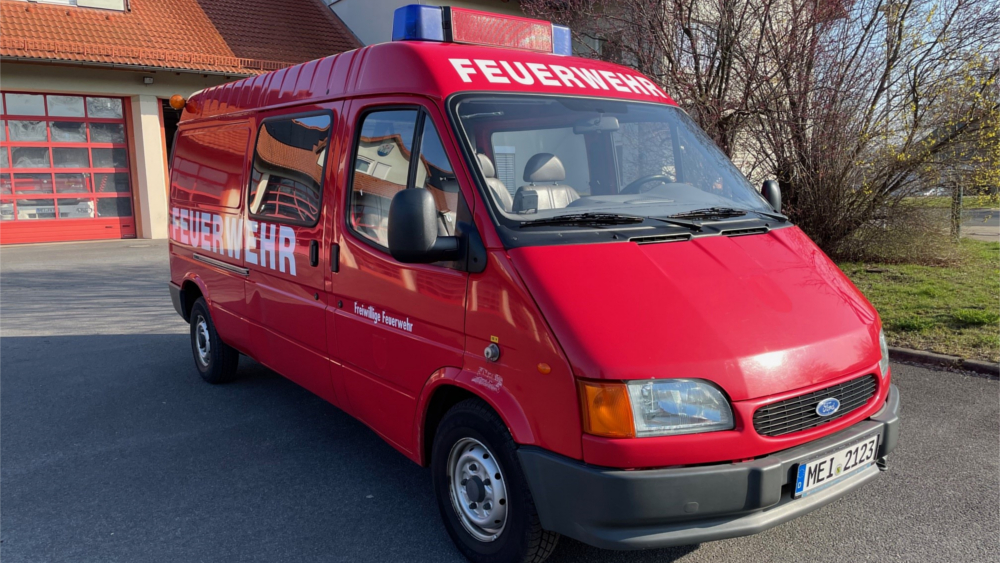 Feuerwehrfahrzeug Ford Transit ©Stadtverwaltung Coswig