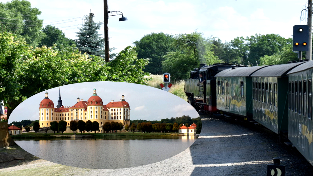 Mit der Lößnitzgrundbahn ins Jagdegebiet August des Starken ©MeiDresden.de