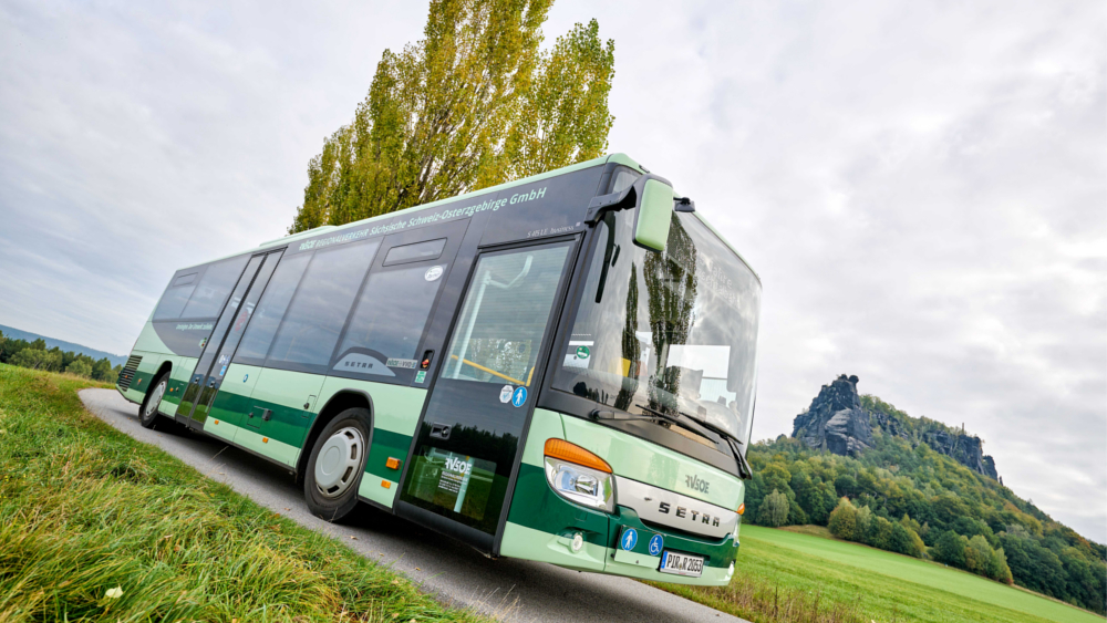 Bus am Lilienstein Gaestekarte mobil ©TVSSW/ Florian Trykowski