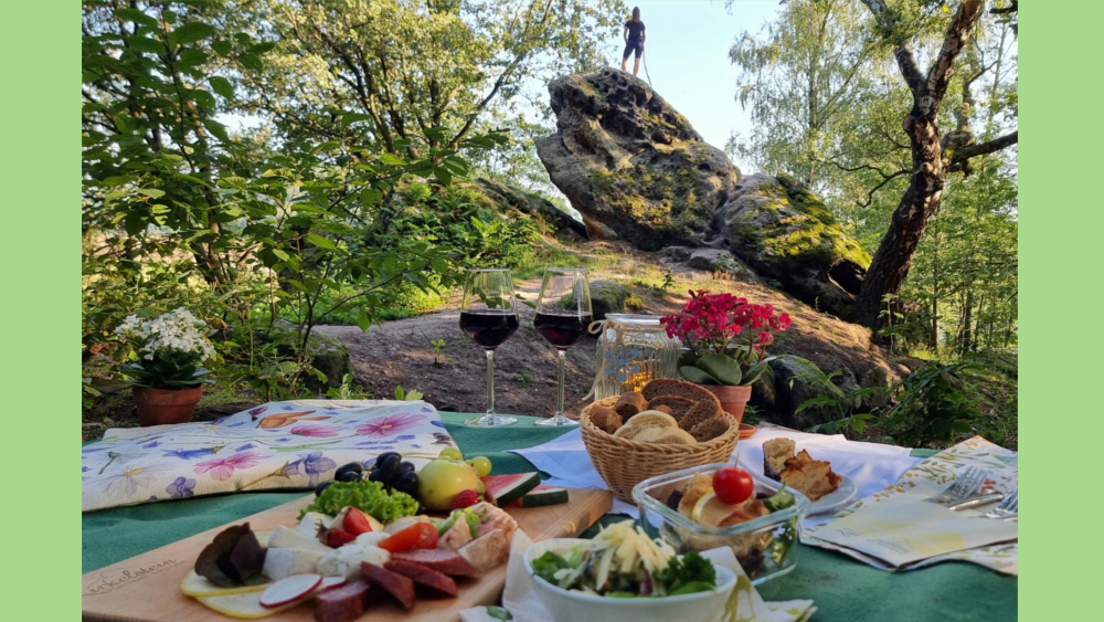Romantisches Picknick an der Kaiserkrone © Yvonne Brückner/ TVSSW