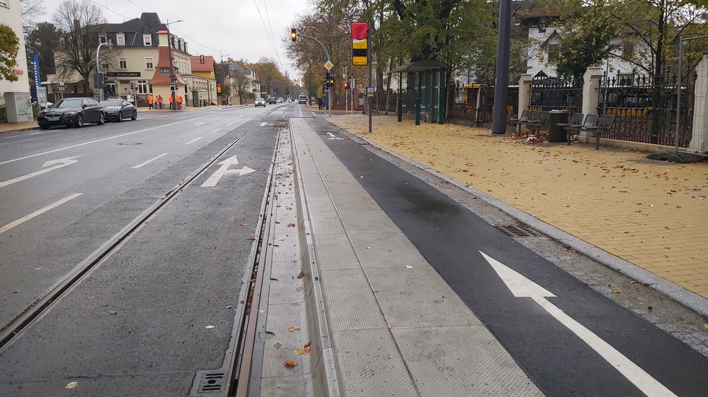 Meißner Straße in Radebeul  Ost fertig  Foto: MeiDresden.de