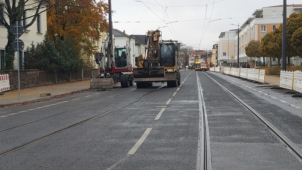 Meißner Straße in Radebeul  Ost fertig  Foto: MeiDresden.de