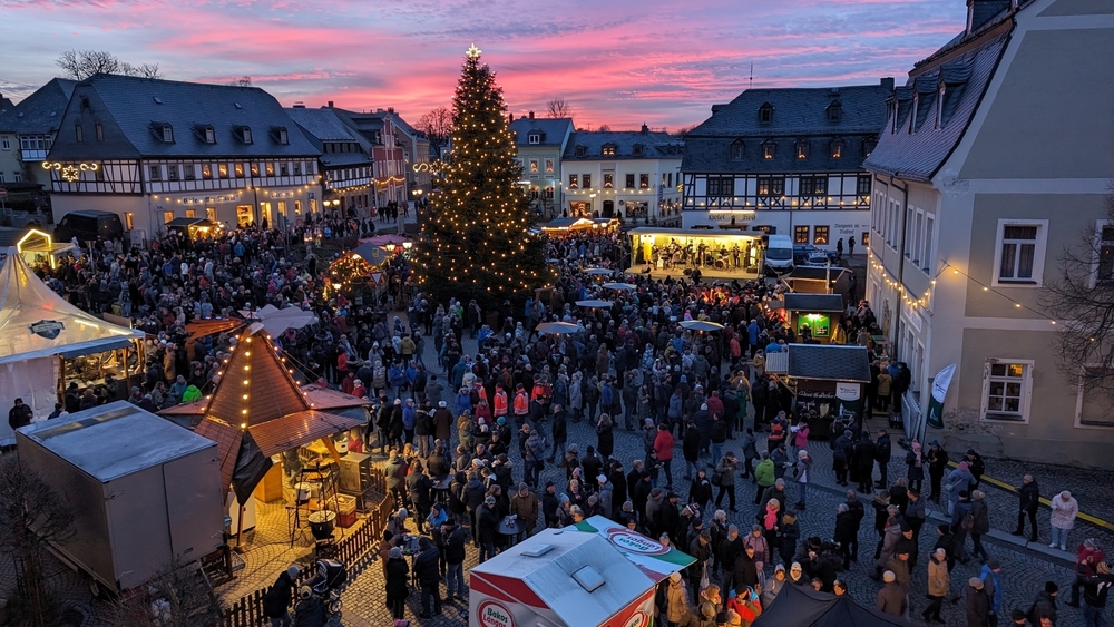 Zwönitzer Lichtmeß – Das Original.  Foto: Stadt Zwönitz