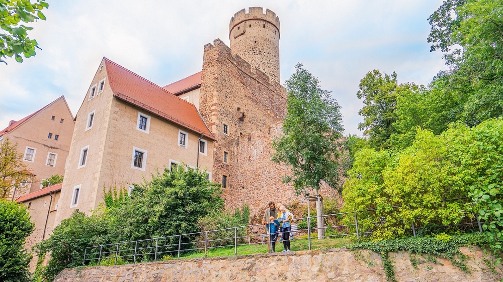 Burg Gnandstein Frontansicht  © Tom Williger