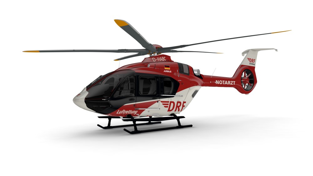 Zehn H140 beabsichtigt die DRF Luftrettung in ihre Flotte zu integrieren. Quelle: Airbus Helicopters