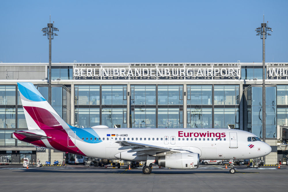 Eurowings am BER Foto: @ Günter Wicker