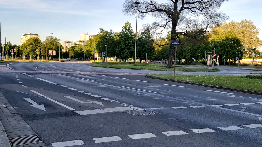 St. Petersburger Straße  in Dresden soll Neu und umgestaltet werden. Foto: MeiDresden.de