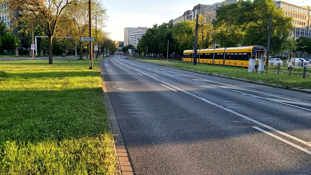 St. Petersburger Straße  in Dresden soll Neu und umgestaltet werden. Foto: MeiDresden.de