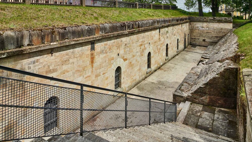 Wird zum Internationalen Museumstag einmalig geöffnet: das historische Kriegslazarett von 1893 auf der Festung Königstein. Foto: Matthias Hultsch