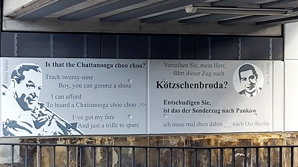 Vom "Chattanooga choo choo" über den "Kötzschesnbroda Express" zum "Sonderzug" nach Pankow." Foto: MeiDresden.de