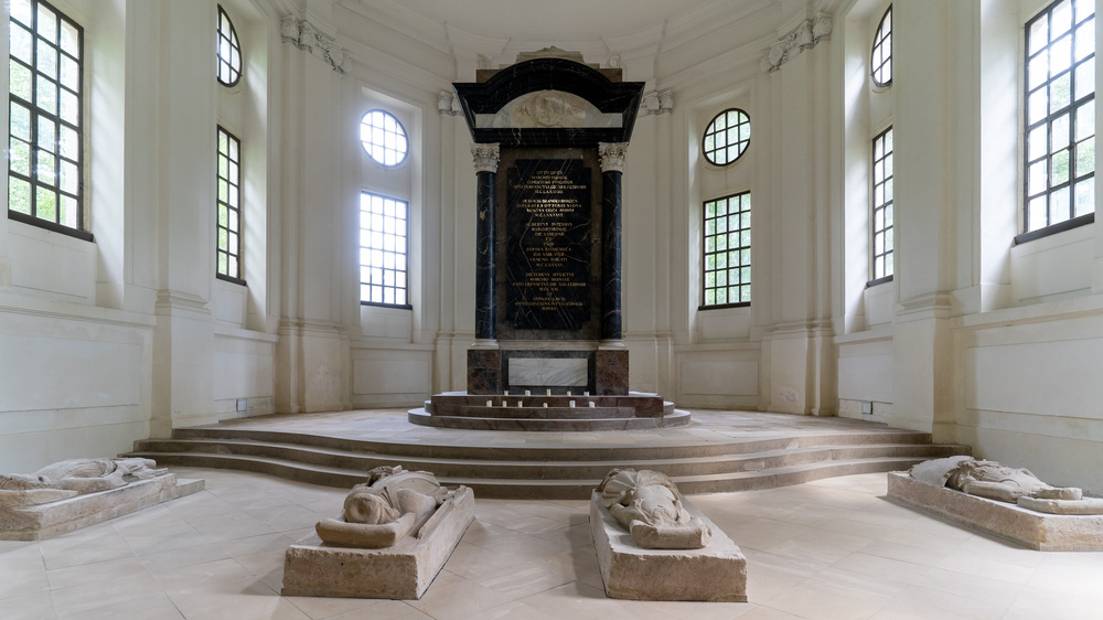 Ein Blick in das Mausoleum der Wettiner in Altzella. © Ben Walther