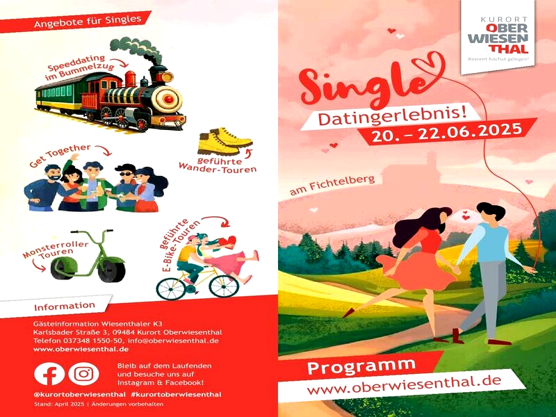 In drei Tagen zur großen Liebe - Das 2. ultimative Dating-Erlebnis für Singles am Fichtelberg Foto: Stadtverwaltung Kurort Oberwiesenthal