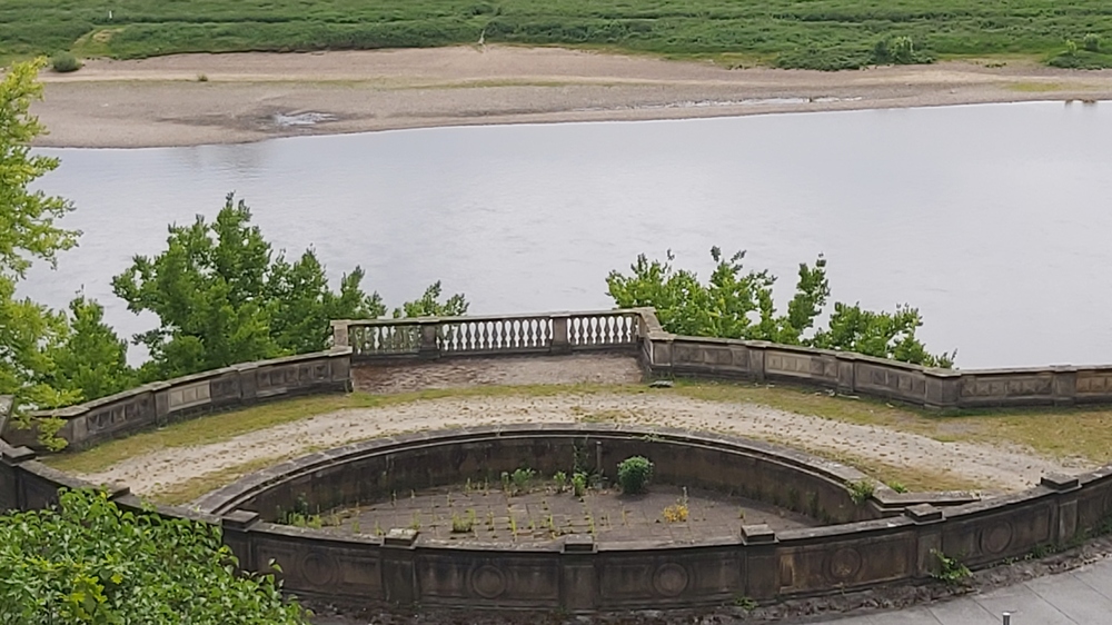 Blick auf das Römische Bad von oben. Foto: MeiDresden.de
