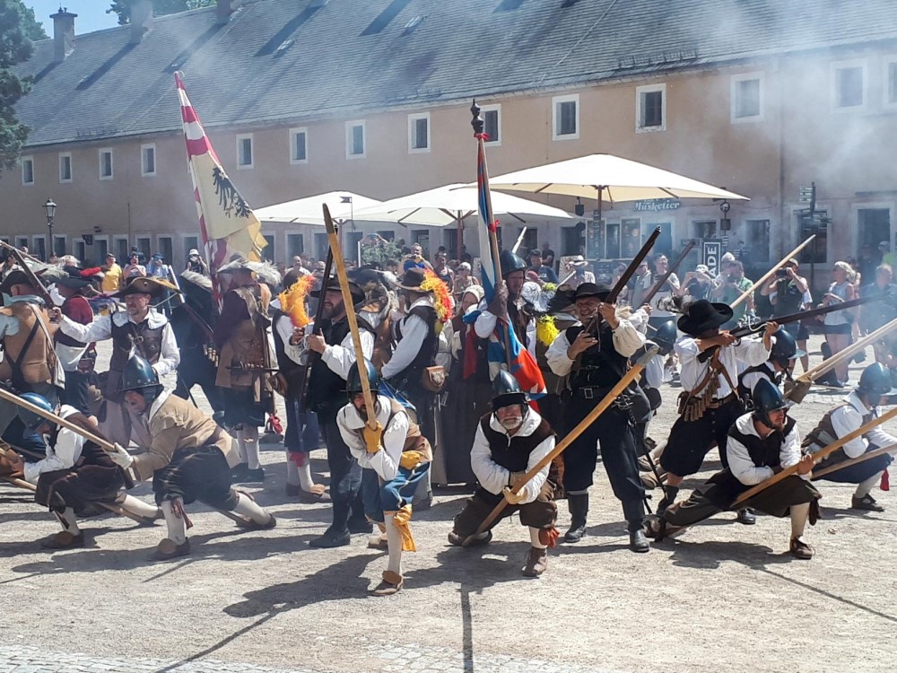 Historienspektakel Festung Königstein   Foto: © Festung Königstein