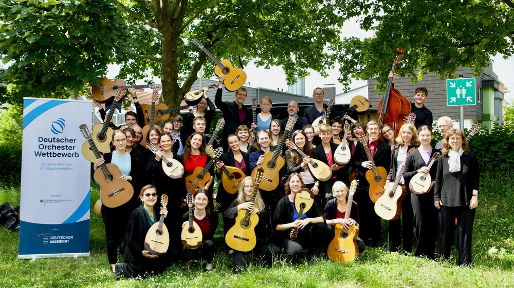 Das Bundinstrumentenorchester B.I.O. der Städtischen Musikschule „Heinrich-Schütz-Konservatorium Dresden“ (HSKD) erspielte sich beim Deutschen Orchesterwettbewerb 2025 Platz eins. Foto: © Torsten Pfarr