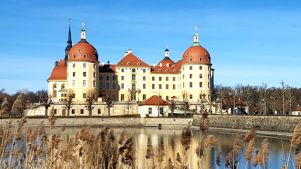 Das Jagdschloß August des Starken in Moritzburg. Foto: MeiDresden.de