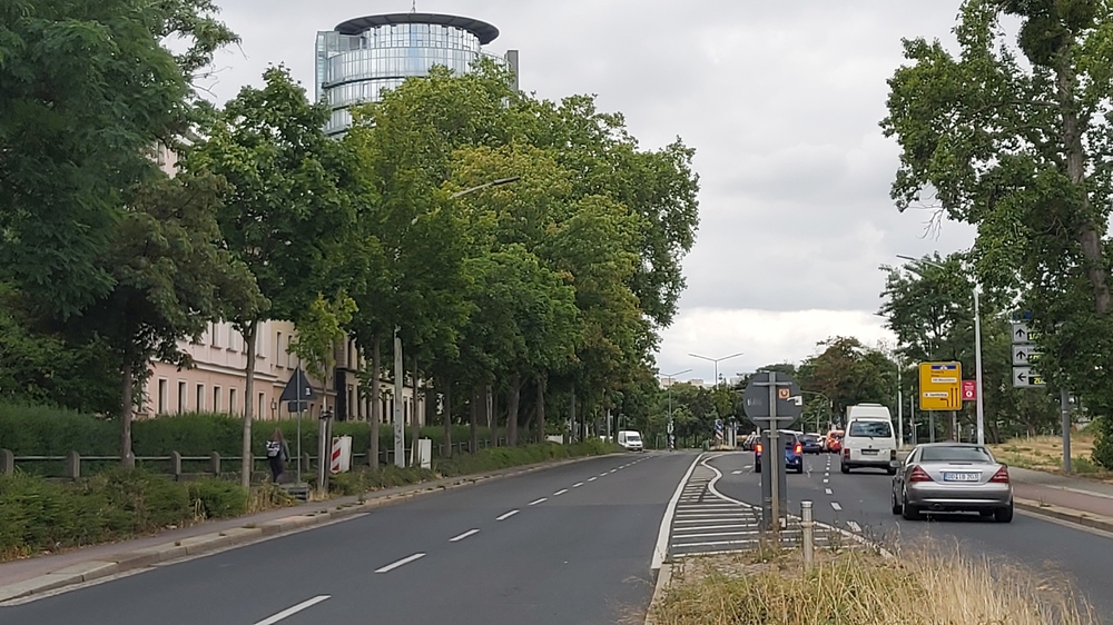 SachsenEnergie erneuert die Hauptversorgungsleitung für Trinkwasser auf der Ammonstraße zwischen Ehrlichstraße und Rosenstraße. Foto: MeiDresden.de