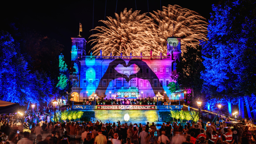 Feuerwerk Dresdner Schlossernacht Foto: Michael Schmidt