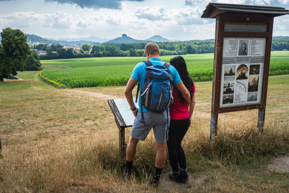 Caspar David Friedrich Weg Tourismusverband Sächsische Schweiz e. V.  ©  Philipp Zieger 