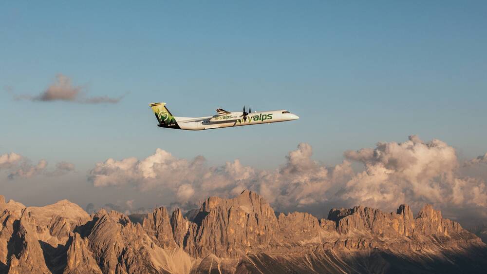 Ab Jahresende nonstop von Dresden nach Südtirol mit SkyAlps. Foto: SkyAlps