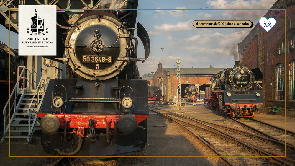  200 Jahre Eisenbahn, das größte Bahnfest in der Region. Foto: VMS