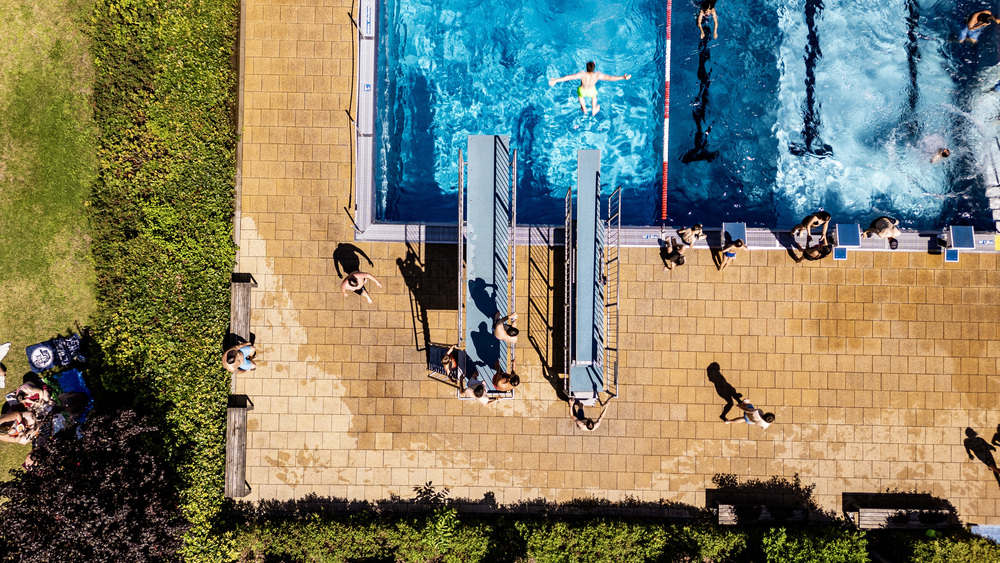 Blick auf das Freibad Cotta. Foto: Dresdner Bäder GmbH