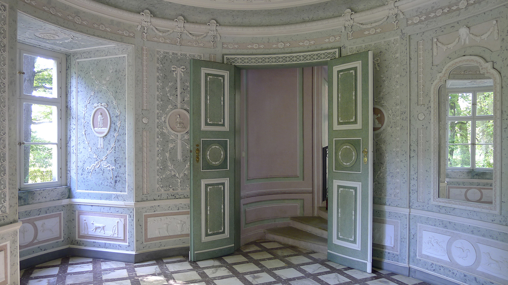 Im Englischen Pavillon Foto Antje Heinze