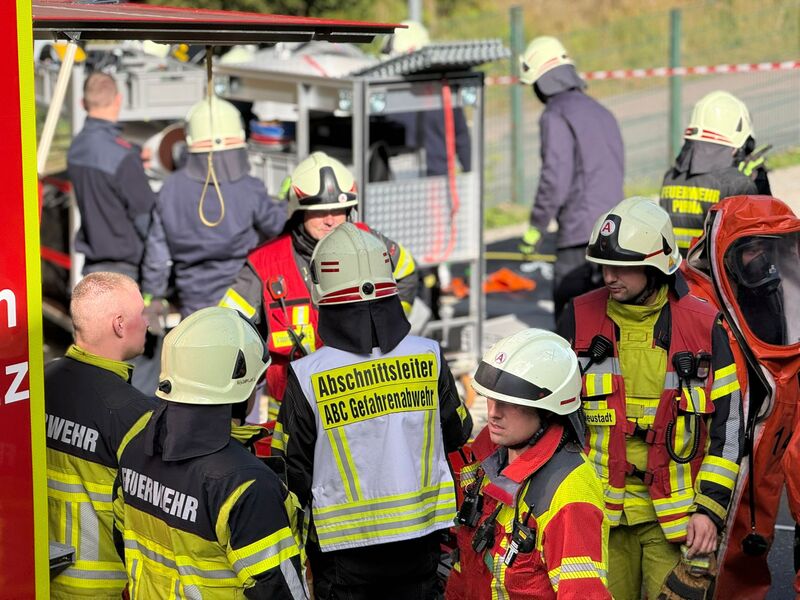 ABC-Spezialuebung-an-RSBB-Altenberg-Bevoelkerungsschutz Foto:  Landratsamt Pirna